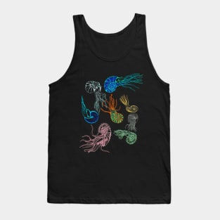 Ammonites at Night Tank Top